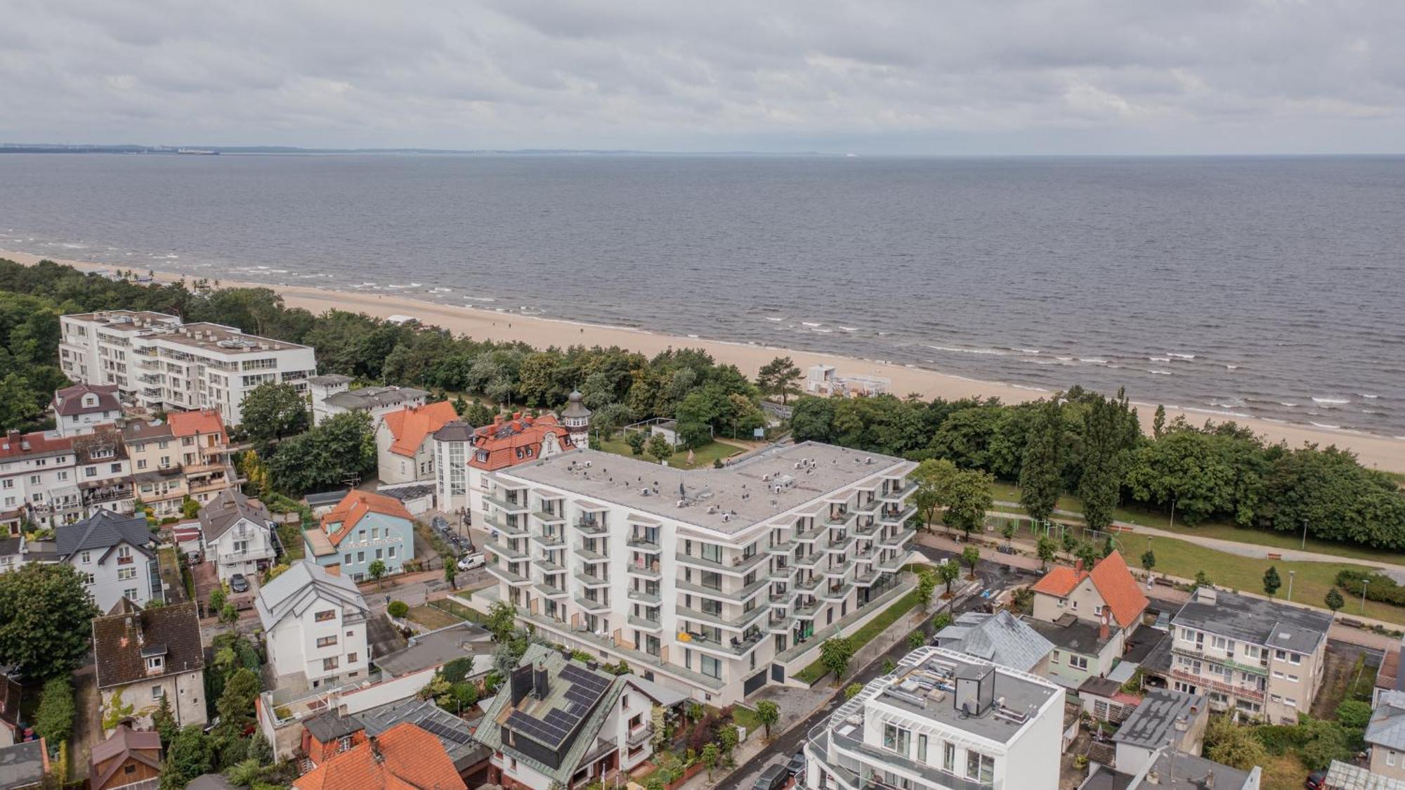 Apartament Amber & Calm Euronia II Мендзиздрое Екстериор снимка